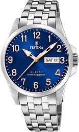 Festina Niebieski/Stal Ø41 mm F20357-B