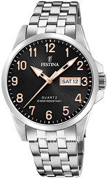 Festina Czarny/Stal Ø41 mm F20357-D