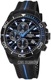 Festina Czarny/Guma Ø44.3 mm F20366-2