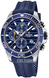 Festina Niebieski/Guma Ø44.3 mm F20370-1