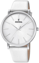 Festina Biały/Skóra Ø38 mm F20371-1