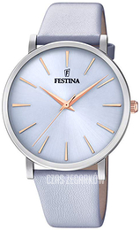Festina Niebieski/Skóra Ø38 mm F20371-3