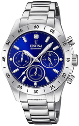 Festina Niebieski/Stal Ø39 mm F20397-2