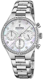 Festina Biały/Stal Ø36 mm F20401-1