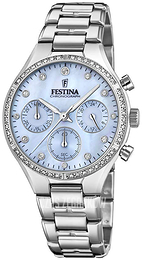 Festina Niebieski/Stal Ø36 mm F20401-2