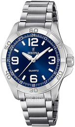 Festina Niebieski/Stal Ø44 mm F20434-2