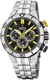 Festina Czarny/Stal Ø44 mm F20448-8