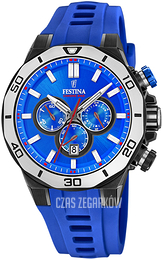Festina Chrono Bike Niebieski/Guma Ø44 mm F20450-7