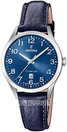 Festina Niebieski/Skóra Ø32 mm F20469-2