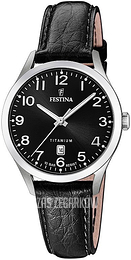 Festina Czarny/Skóra Ø32 mm F20469-3