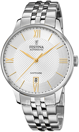 Festina Dress Srebrny/Stal Ø42 mm F20482-4