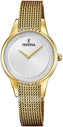 Festina Srebrny/Stal w odcieniu złota Ø30 mm F20495-1