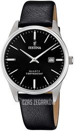Festina Czarny/Skóra Ø39 mm F20512-4