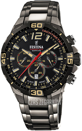 Festina Czarny/Stal Ø44.5 mm F20527-1