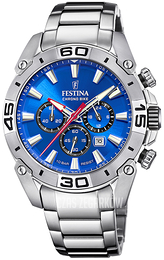 Festina Chrono Bike Niebieski/Stal Ø45.5 mm F20543-2
