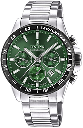 Festina Timeless Zielony/Stal Ø45 mm F20560-4