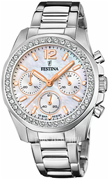 Festina Boyfriend Biały/Stal Ø39 mm F20606-1