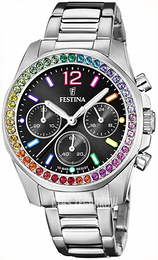 Festina Boyfriend Czarny/Stal Ø39 mm F20606-3