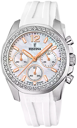 Festina Boyfriend Biały/Guma Ø38.1 mm F20610-1
