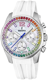 Festina Boyfriend Biały/Guma Ø38.1 mm F20610-2