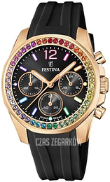 Festina Boyfriend Czarny/Guma Ø38.1 mm F20611-3