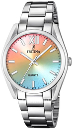 Festina Boyfriend Wielokolorowy/Stal Ø36.8 mm F20622-H