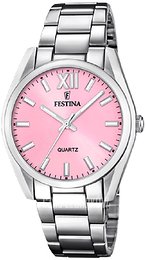 Festina Boyfriend Różowy/Stal Ø36.8 mm F20622-M