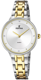 Festina Mademoiselle Srebrny/Stal w odcieniu złota Ø30.5 mm F20625-1