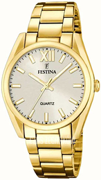 Festina Boyfriend Srebrny/Stal w odcieniu złota Ø36.8 mm F20640-1