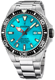Festina Diver Niebieski/Stal Ø45.7 mm F20663-5