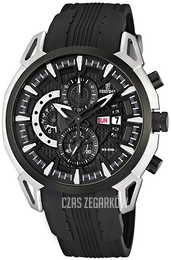 Festina Chrono Czarny/Guma Ø44 mm F6820-4