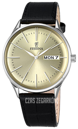 Festina Dress Szampański/Skóra Ø42 mm F6837-2