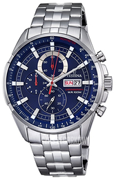 Festina Sport Niebieski/Stal Ø45 mm F6844-3