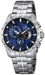 Festina Chrono Niebieski/Stal Ø42 mm F6849-3