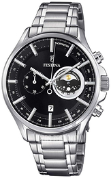 Festina Sport Czarny/Stal Ø43 mm F6852-3