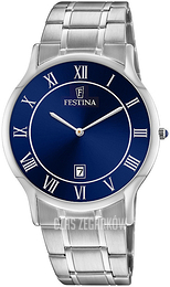 Festina Classic Niebieski/Stal Ø40 mm F6867-2