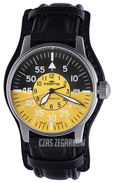 Fortis Flieger Wielokolorowy/Skóra Ø40 mm 595.11.14.L01