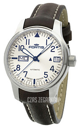 Fortis F-43 Beżowy/Skóra Ø43 mm 700.20.92.L16