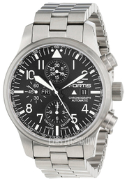 Fortis F-43 Czarny/Stal Ø43 mm 701.10.81.M