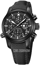 Fortis Aeromaster Czarny/Skóra Ø42 mm F4080001