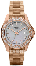 Fossil Retro Traveler Biały/Żywica z tworzywa sztucznego Ø36 mm AM4472