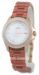 Fossil Retro Traveler Biały/Plastik Ø37 mm AM4473