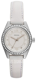 Fossil Srebrny/Skóra Ø27 mm BQ1082