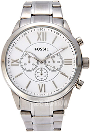 Fossil Srebrny/Stal Ø48 mm BQ1124IE