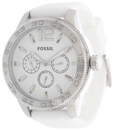 Fossil Classic Biały/Guma Ø48 mm BQ1163