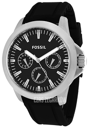 Fossil Czarny/Guma Ø44 mm BQ1291