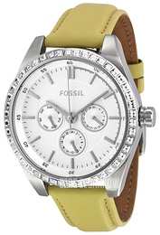 Fossil Srebrny/Skóra Ø38 mm BQ1440