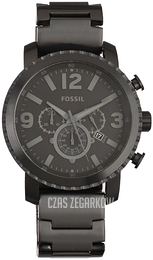 Fossil Gage Czarny/Stal Ø49 mm BQ1652