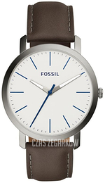 Fossil Biały/Skóra Ø44 mm BQ2349
