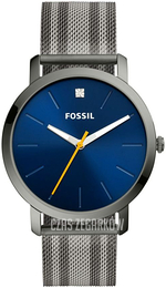 Fossil Luther Niebieski/Stal Ø44 mm BQ2463